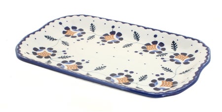 Manufaktura Sunflower Small Serving Piece — Polish Pottery