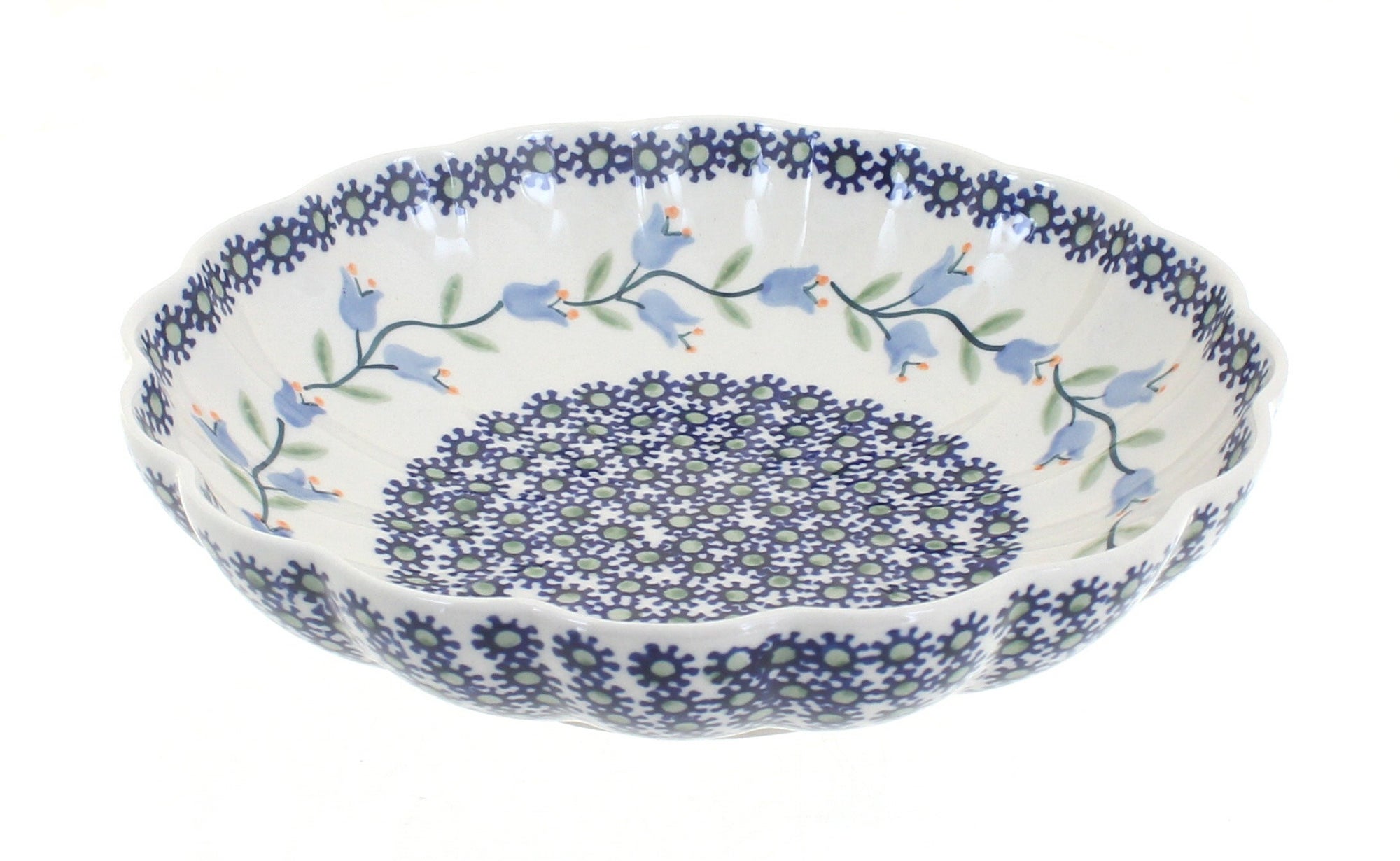 Manufaktura Tulip Small Serving Piece — Polish Pottery