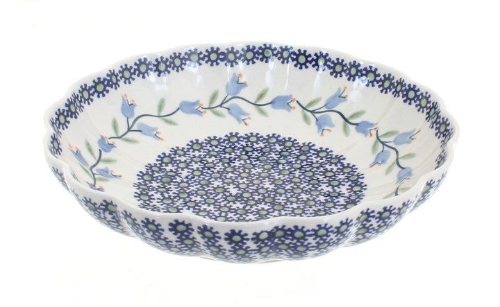 Manufaktura Tulip Small Serving Piece — Polish Pottery