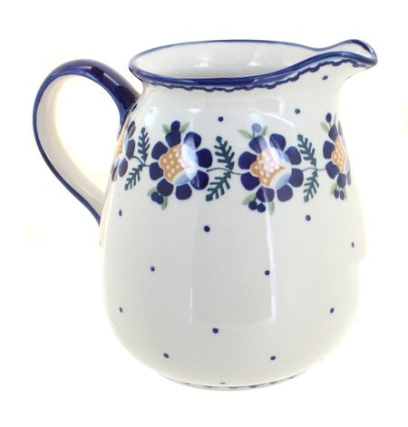 Manufaktura Sunflower Pitcher — Polish Pottery