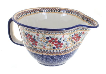Manufaktura Red Daisy Baking Accessories — Polish Pottery