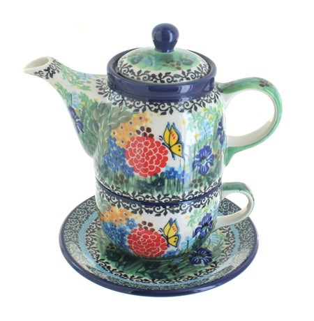 Ceramika Artystyczna Teresa Teapot — Polish Pottery