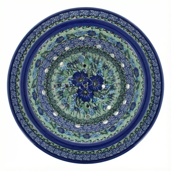 Ceramika Artystyczna Sapphire Fields Countertop Accessories — Polish Pottery