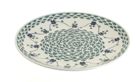 Manufaktura Sage Floral Dining Plates & Bowls — Polish Pottery