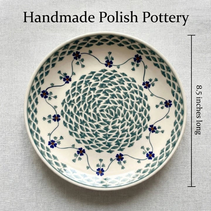 Manufaktura Sage Floral Dining Plates & Bowls — Polish Pottery