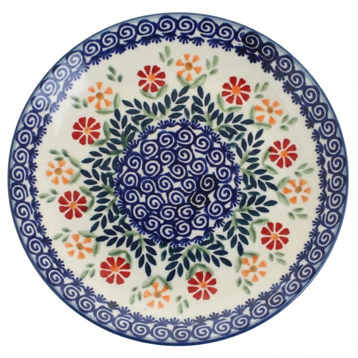 Detail image of Manufaktura Garden Bouquet Dining Plates & Bowls — Polish Pottery