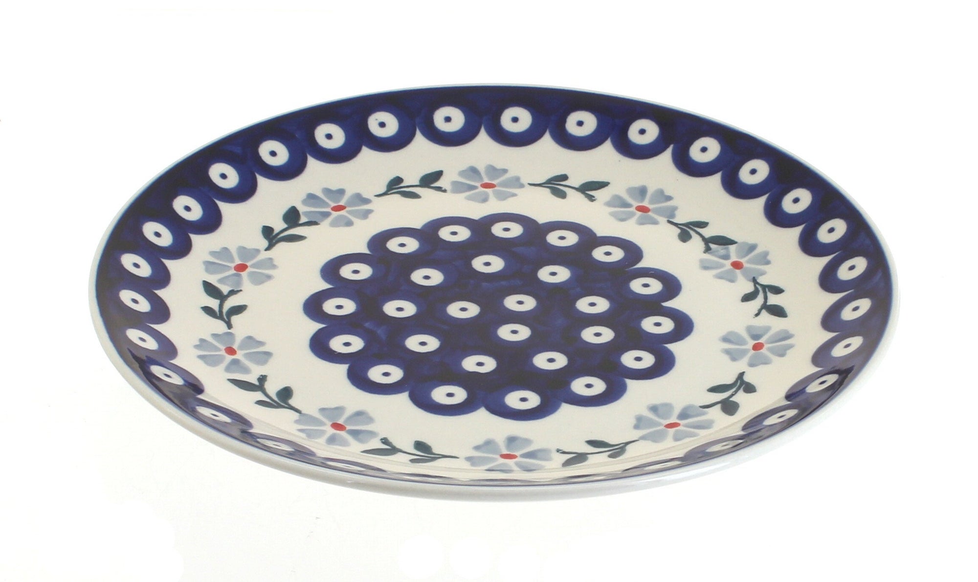 Manufaktura Blue Violet Dining Plates & Bowls — Polish Pottery