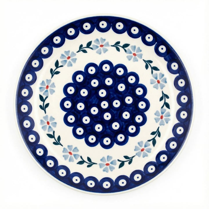 Manufaktura Blue Violet Dining Plates & Bowls — Polish Pottery