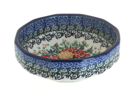 Ceramika Artystyczna Summer Blooms Petite Bowl/Dish — Polish Pottery