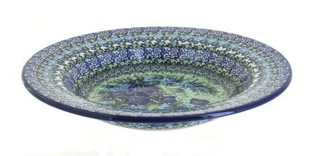 Ceramika Artystyczna Sapphire Fields Dining Plates & Bowls — Polish Pottery