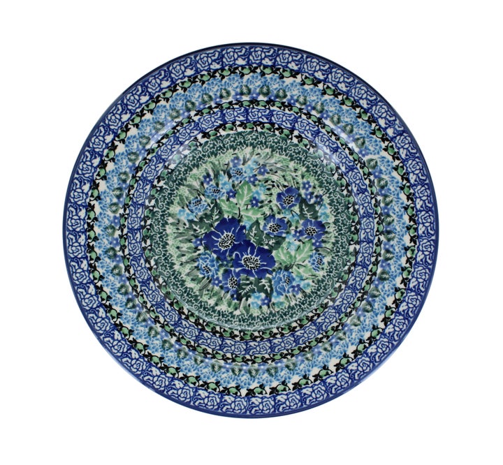Ceramika Artystyczna Sapphire Fields Dining Plates & Bowls — Polish Pottery