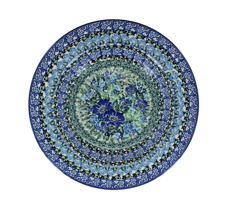 Detail image of Ceramika Artystyczna Sapphire Fields Dining Plates & Bowls — Polish Pottery