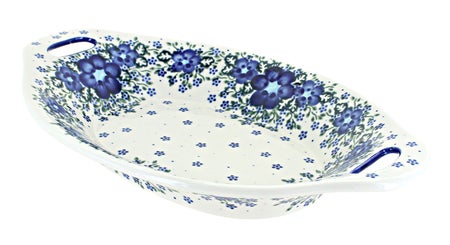 Vena Melanie Medium Serving Piece — Polish Pottery