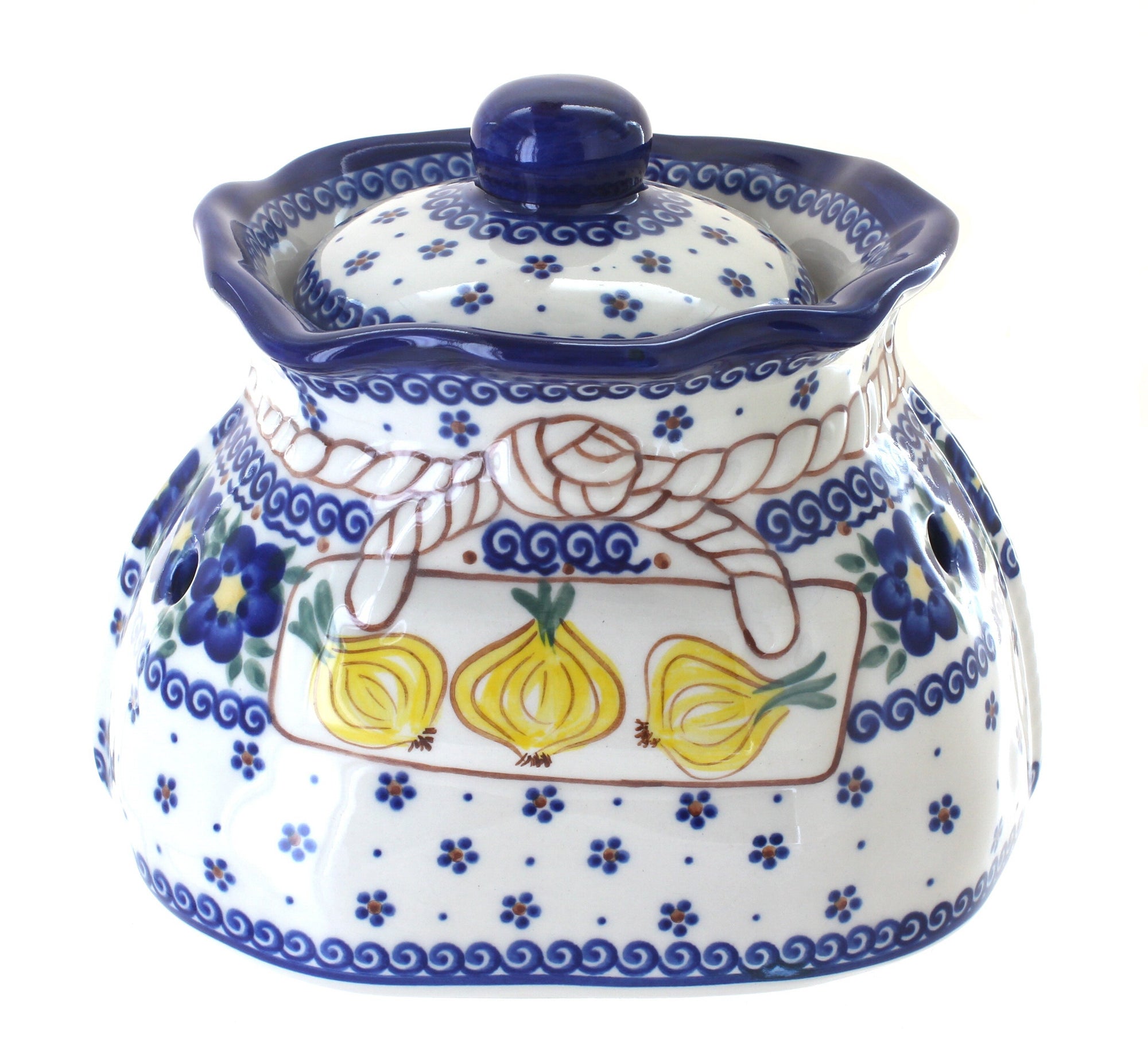 Vena Spring Blossom Counter Storage — Polish Pottery