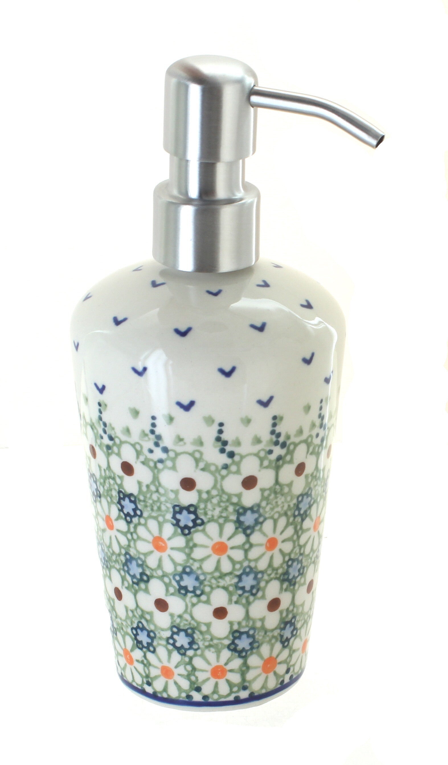 Manufaktura Green Daisy Bathroom Accessories — Polish Pottery