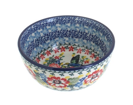 Ceramika Artystyczna Hummingbird Dining Plates & Bowls — Polish Pottery