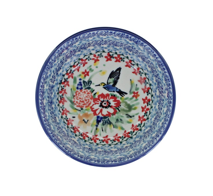 Detail image of Ceramika Artystyczna Hummingbird Dining Plates & Bowls — Polish Pottery