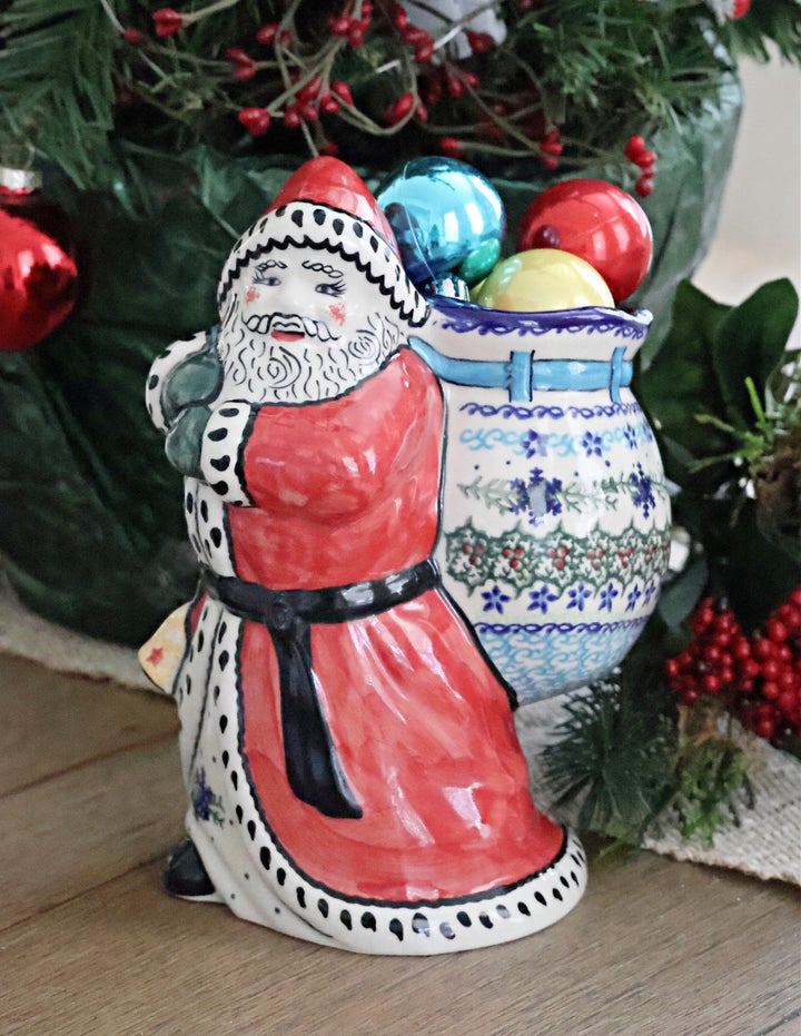Vena Winter Celebration Figurine — Polish Pottery