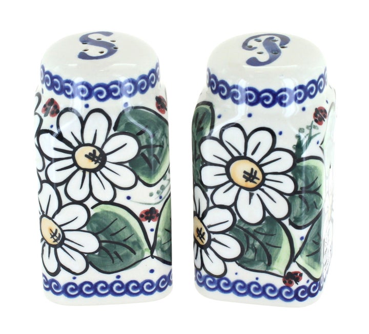 Vena Ladybug Salt & Pepper Shaker — Polish Pottery