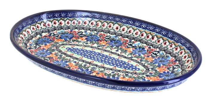 Vena Ashley Large Serving Piece — Polish Pottery