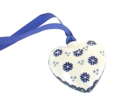 Manufaktura Festive Fir Christmas Ornament — Polish Pottery