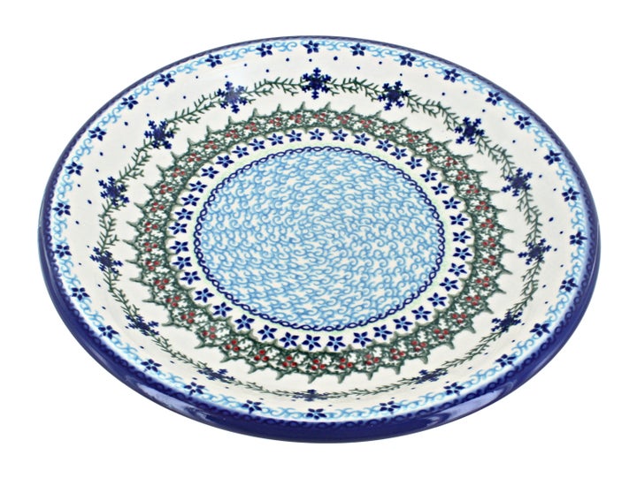 Vena Winter Celebration Dining Plates & Bowls — Polish Pottery