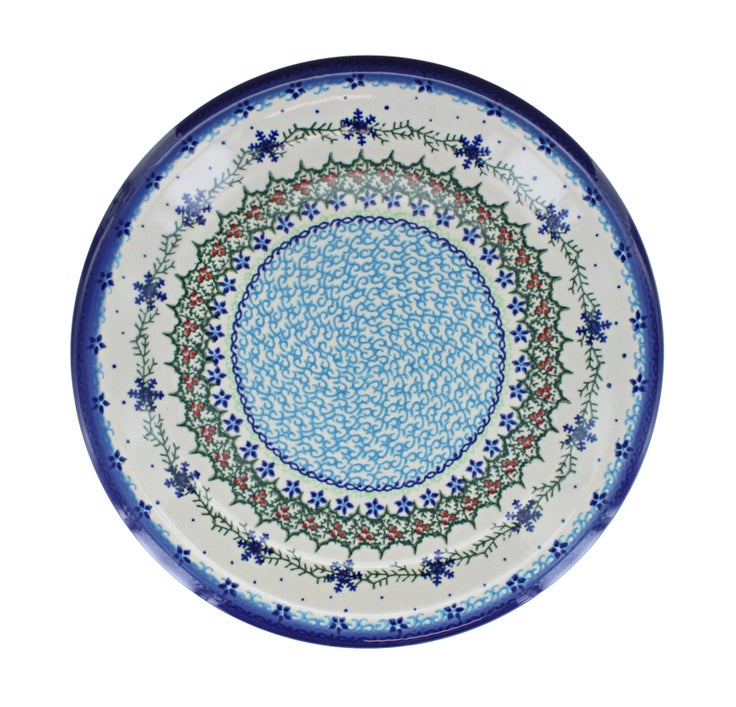 Detail image of Vena Winter Celebration Dining Plates & Bowls — Polish Pottery