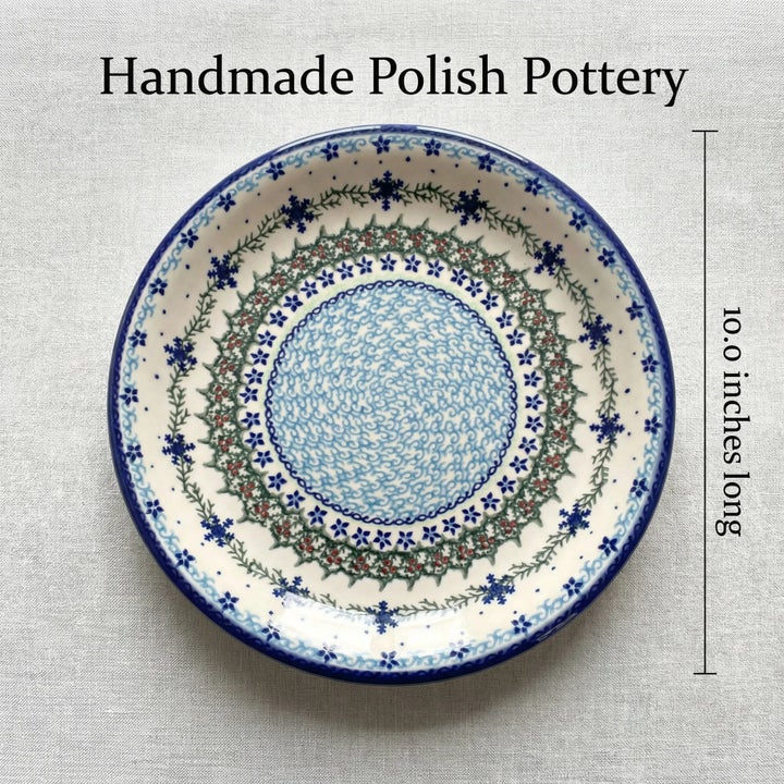 Vena Winter Celebration Dining Plates & Bowls — Polish Pottery