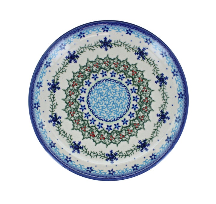 Vena Winter Celebration Dining Plates & Bowls — Polish Pottery
