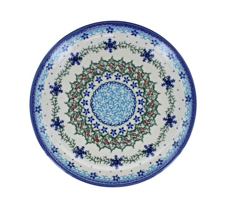 Detail image of Vena Winter Celebration Dining Plates & Bowls — Polish Pottery