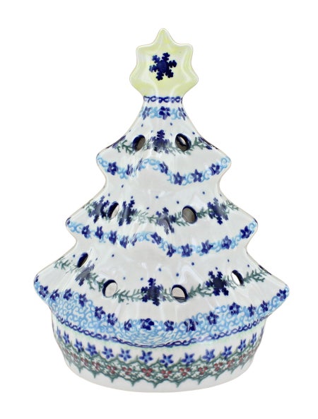 Vena Winter Celebration Luminary — Polish Pottery