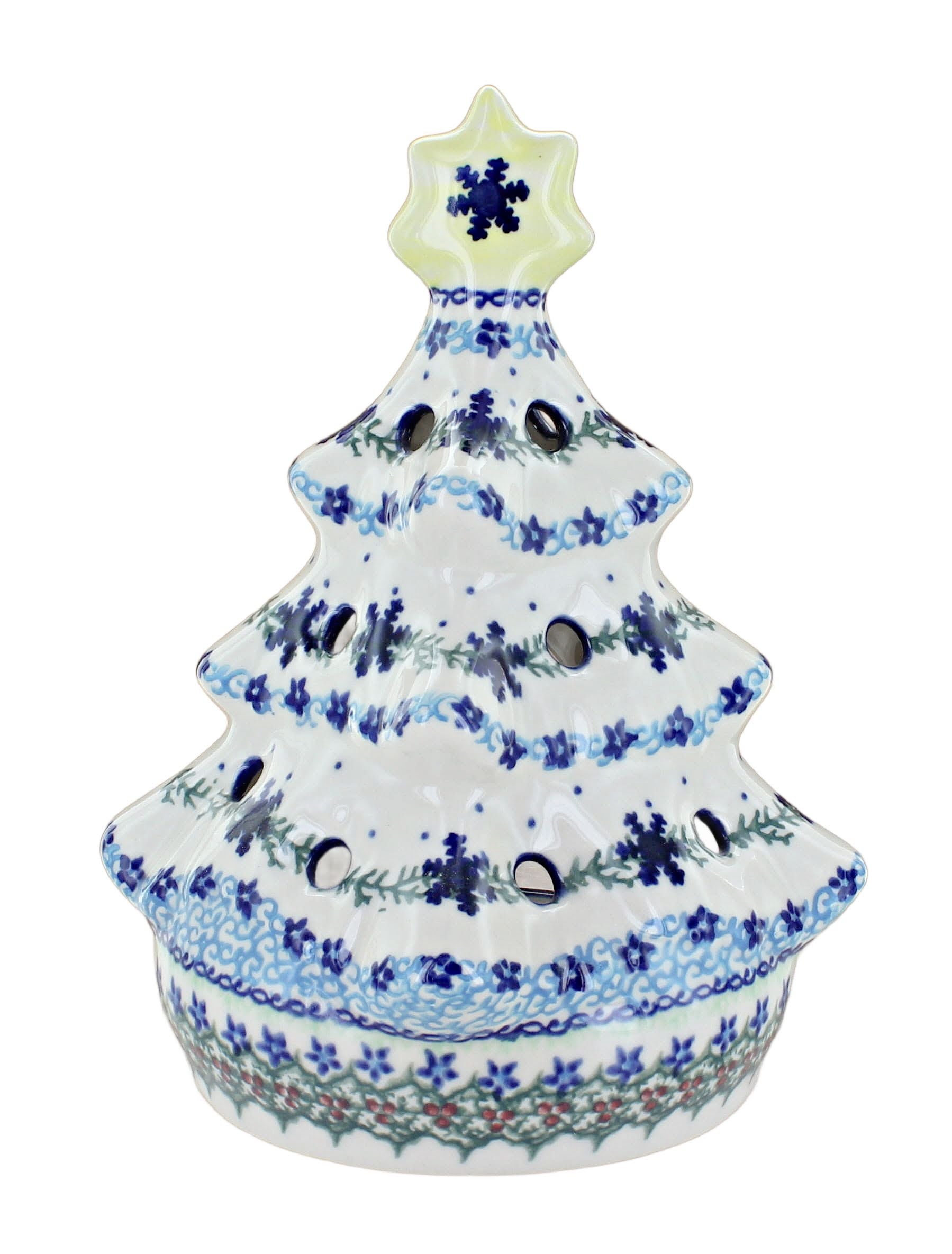 Vena Winter Celebration Luminary — Polish Pottery