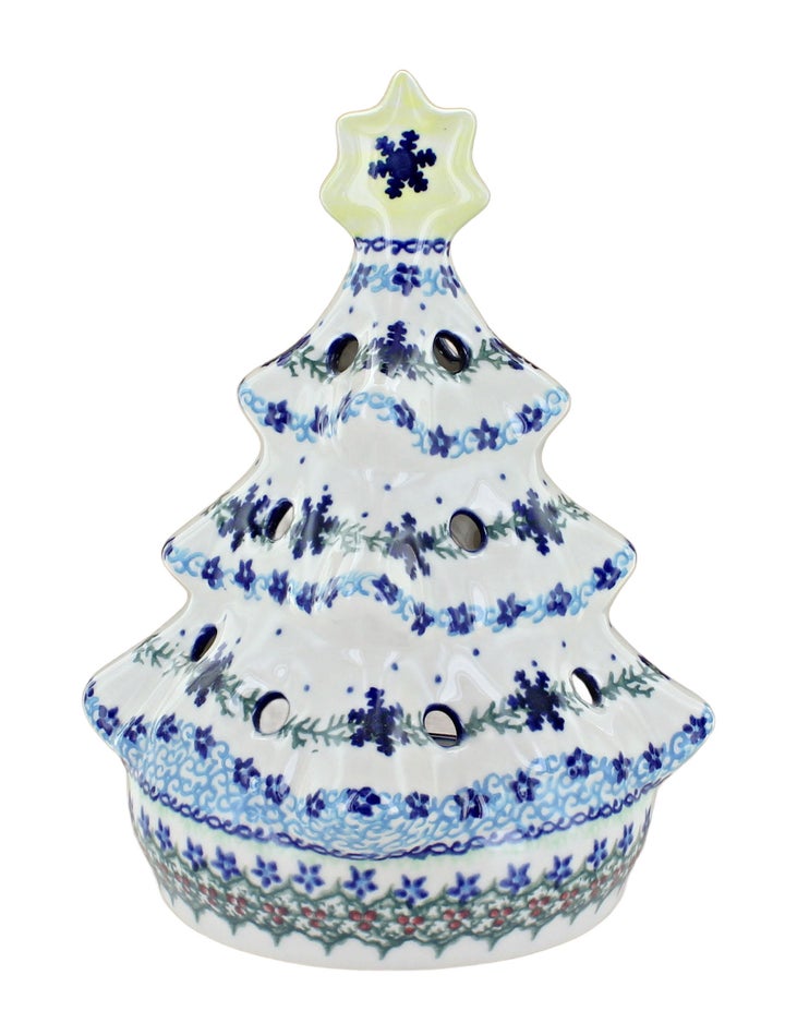 Vena Winter Celebration Luminary — Polish Pottery