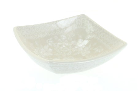 Manufaktura White Lace Petite Bowl/Dish — Polish Pottery