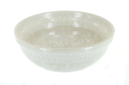 Manufaktura White Lace Dining Plates & Bowls — Polish Pottery