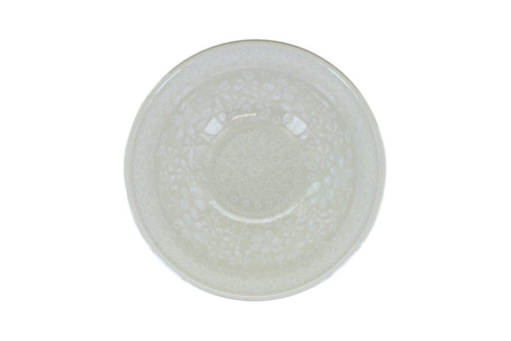 Detail image of Manufaktura White Lace Dining Plates & Bowls — Polish Pottery
