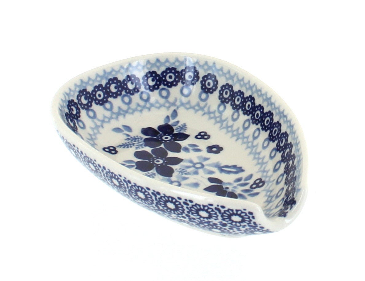Manufaktura Vintage Blue Daisy Countertop Accessories — Polish Pottery