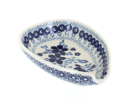 Manufaktura Vintage Blue Daisy Countertop Accessories — Polish Pottery