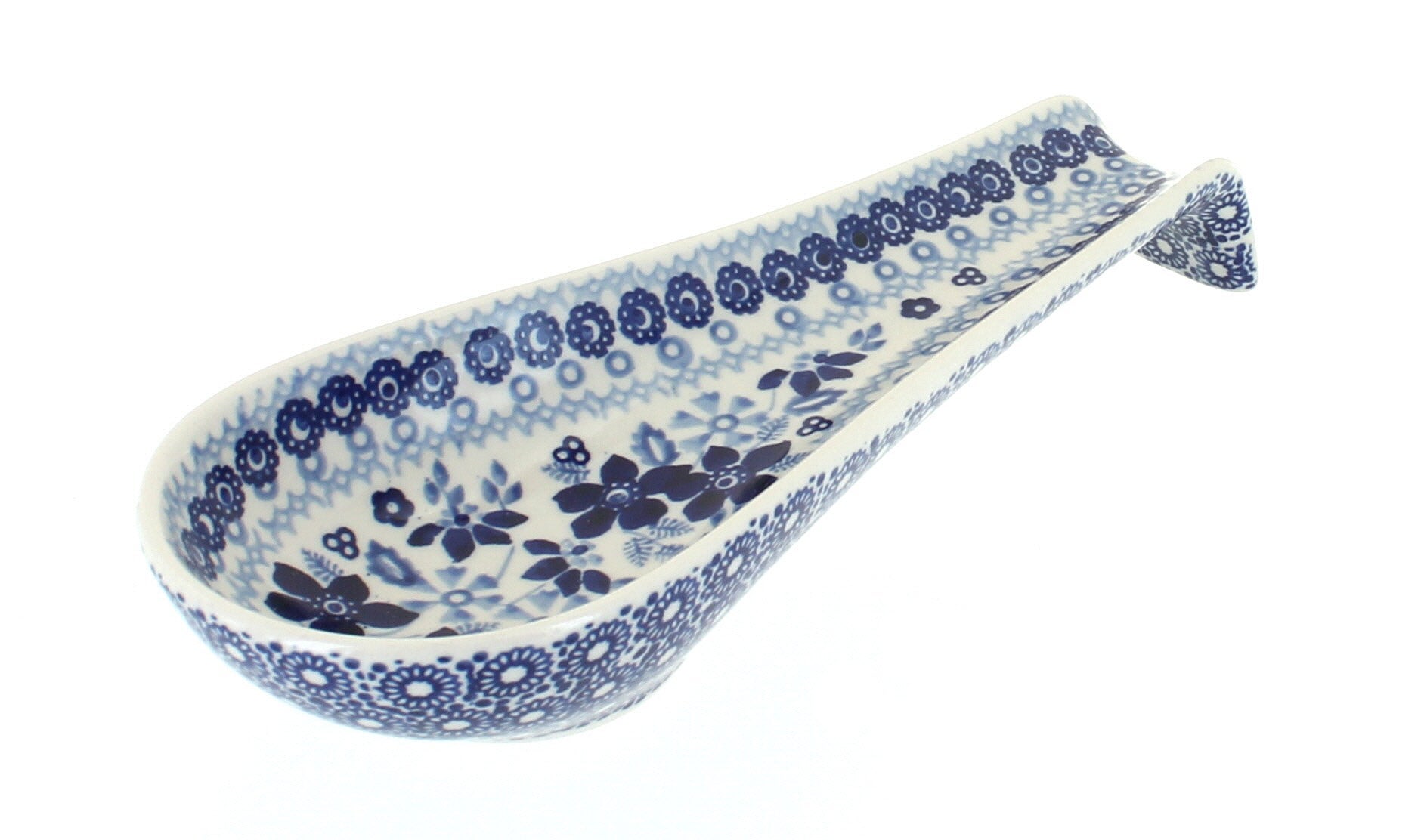 Manufaktura Vintage Blue Daisy Countertop Accessories — Polish Pottery