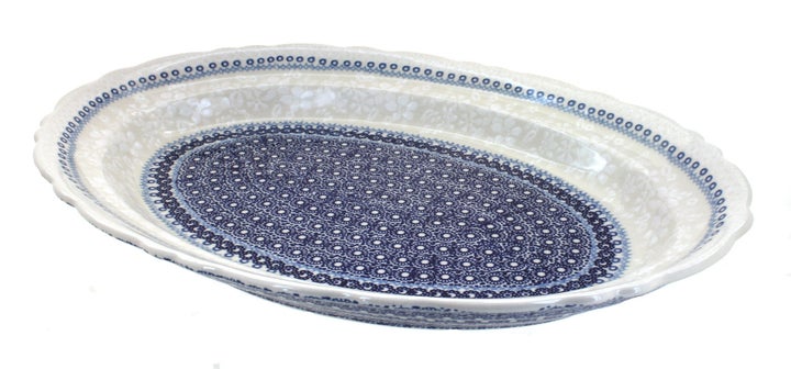 Manufaktura Victoria Large Serving Piece — Polish Pottery