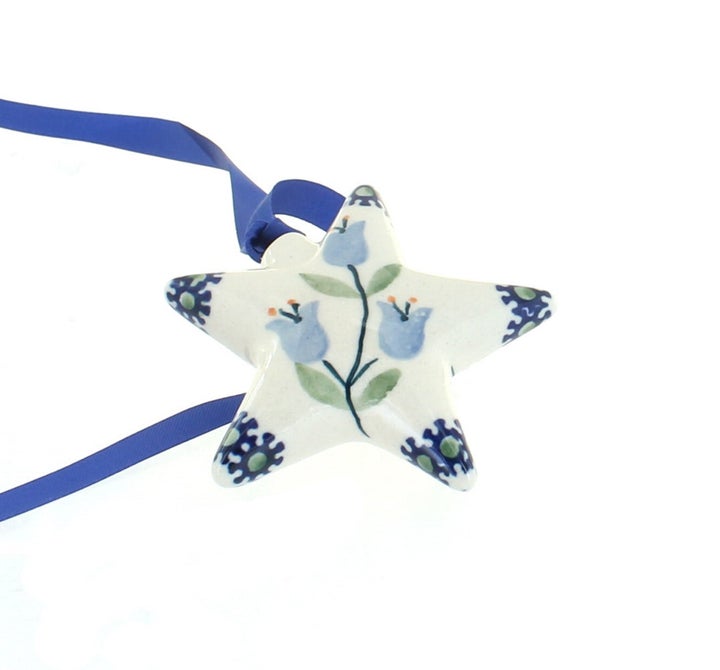 Manufaktura Tulip Christmas Ornament — Polish Pottery