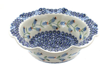 Manufaktura Tulip Small Serving Piece — Polish Pottery