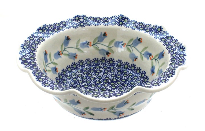 Manufaktura Tulip Small Serving Piece — Polish Pottery