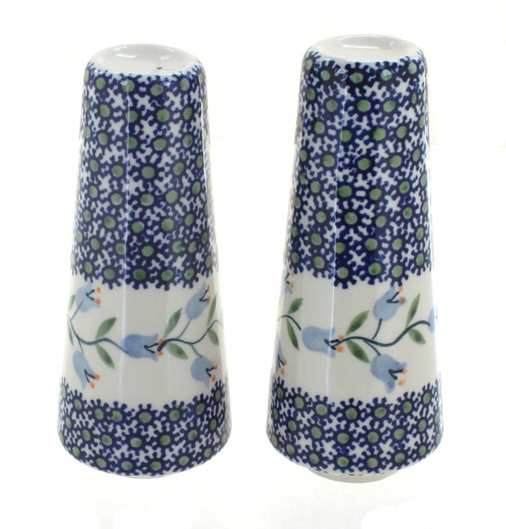 Manufaktura Tulip Salt & Pepper Shaker — Polish Pottery