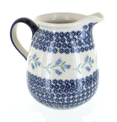 Manufaktura Tulip Pitcher — Polish Pottery