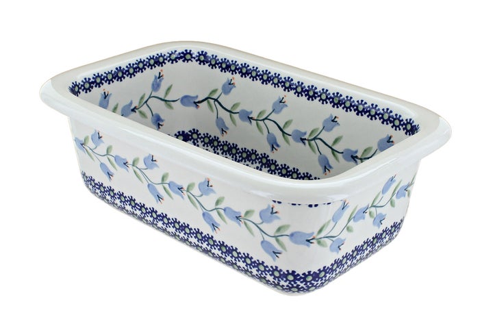 Manufaktura Tulip Loaf Baker — Polish Pottery