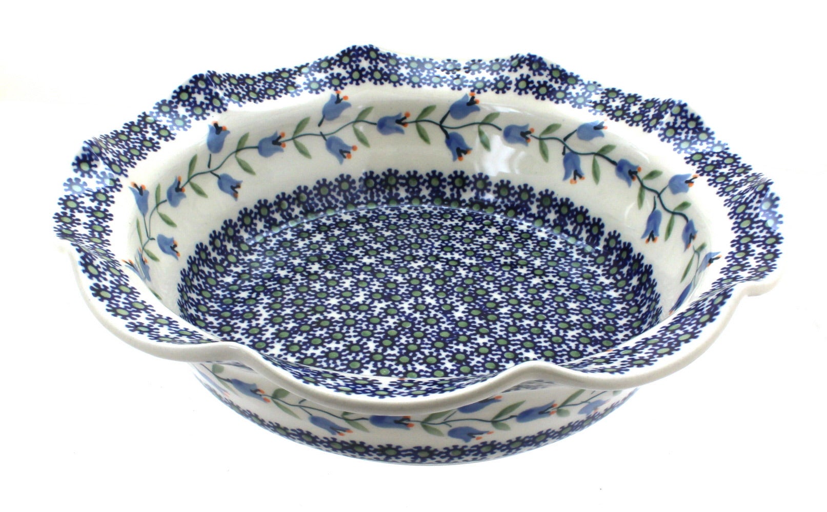 Manufaktura Tulip Large Serving Piece — Polish Pottery
