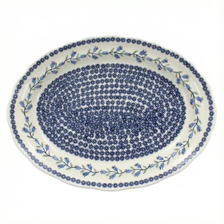 Detail image of Manufaktura Tulip Large Serving Piece — Polish Pottery