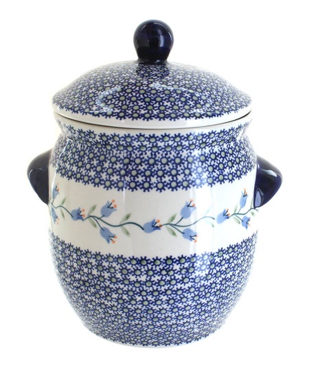Manufaktura Tulip Counter Storage — Polish Pottery