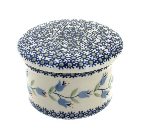 Manufaktura Tulip Butter Dish — Polish Pottery